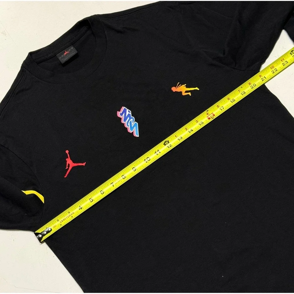 Jordan x Naruto Zion Williamson Long Sleeve Shirt Black DQ6024-010‎ Mens Medium